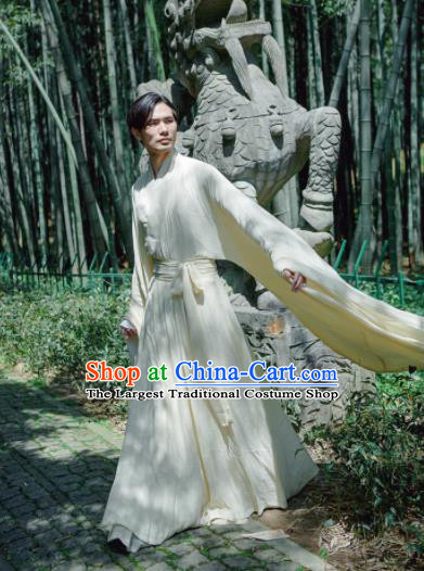 Chinese Ancient Hanfu Traditional Jin Dynasty Embroidered Historical Costumes