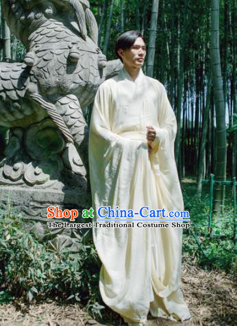 Chinese Ancient Hanfu Traditional Jin Dynasty Embroidered Historical Costumes