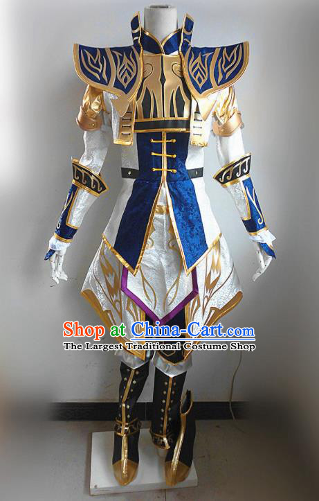 Asian Chinese Cosplay General Customized Costume Ancient Swordsman Clothing for Men