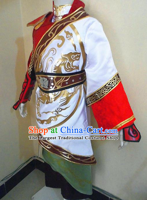 Ancient Chinese Cosplay Costume Chinese Shoes Traditional China Swordsman Clothing and Jewelry Accessories