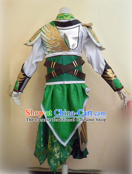 Ancient Chinese Cosplay Costume Chinese Shoes Traditional China Swordsman Clothing and Jewelry Accessories