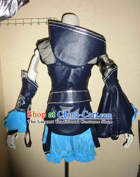 Ancient Chinese Cosplay Costume Chinese Shoes Traditional China Swordsman Clothing and Jewelry Accessories