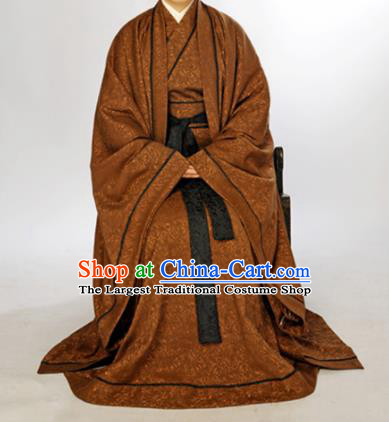 Chinese Ancient Hanfu Traditional Jin Dynasty Embroidered Historical Costumes