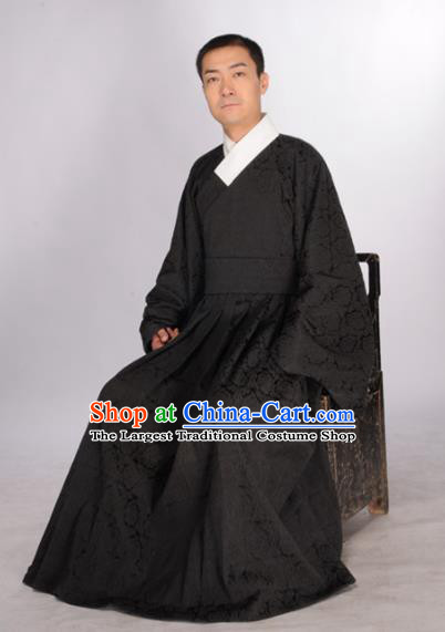 Chinese Ancient Hanfu Traditional Jin Dynasty Embroidered Historical Costumes