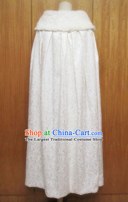 Chinese Ancient Hanfu Traditional Jin Dynasty Embroidered Historical Costumes