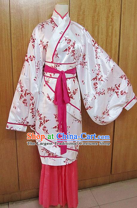 Chinese Ancient Hanfu Traditional Jin Dynasty Embroidered Historical Costumes