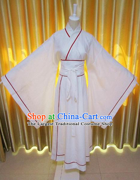 Chinese Ancient Hanfu Traditional Jin Dynasty Embroidered Historical Costumes