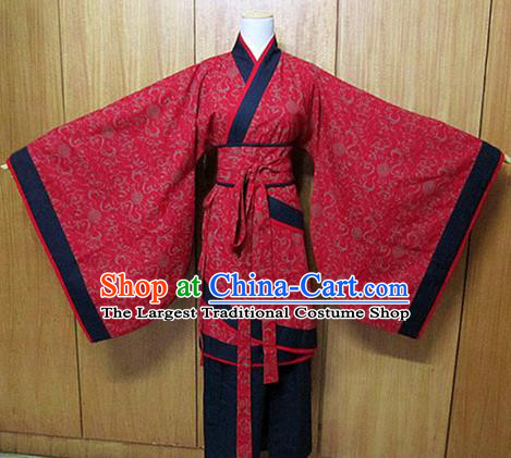 Chinese Ancient Hanfu Traditional Jin Dynasty Embroidered Historical Costumes