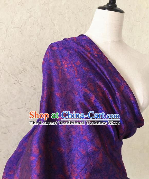 Chinese Traditional Flower Silk Fabric Brocade Embroidered Fabric Dress Material