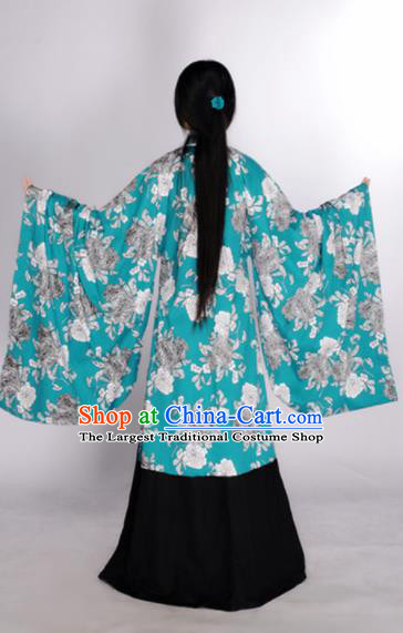 Chinese Ancient Hanfu Traditional Jin Dynasty Embroidered Historical Costumes