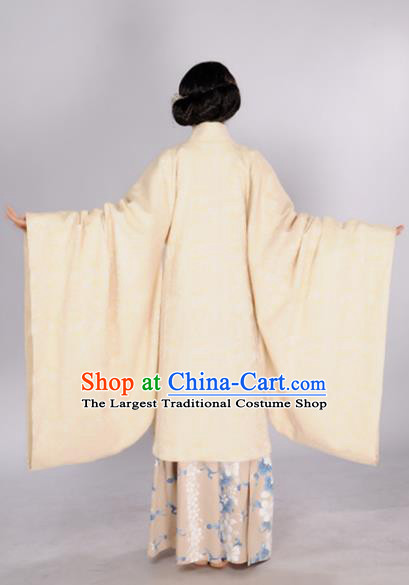 Chinese Ancient Hanfu Traditional Jin Dynasty Embroidered Historical Costumes