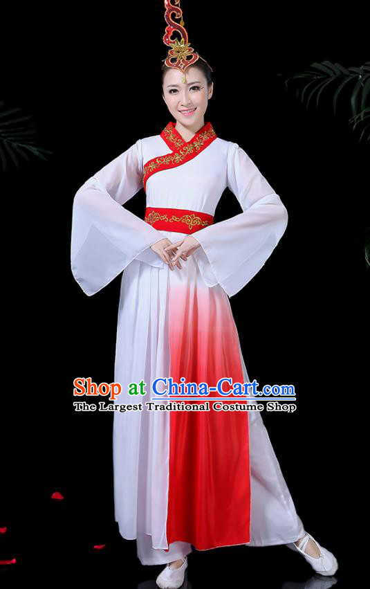 Traditional Chinese Fan Dance Folk Dance Costume Classical Yangko Dance Classical Dance Dress