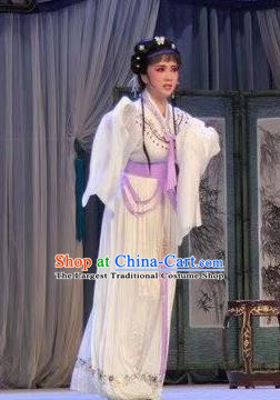 Traditional China Beijing Opera Costume Gifted Scholar Embroidered Robe and Hat Ancient Chinese Peking Opera Embroidery Clothing