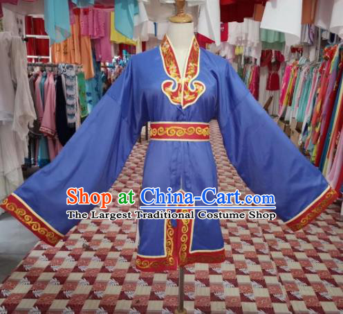 Chinese Traditional Beijing Opera Servant Costume Peking Opera Clown Clothing for Adults