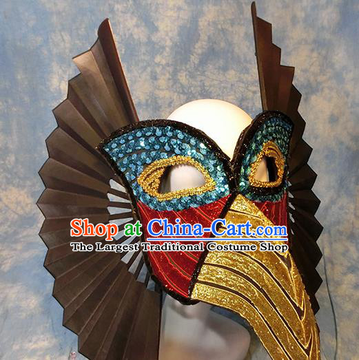 Halloween Cosplay Mask Brazilian Carnival Parade Headwear Masks for Women