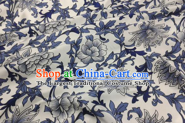 Asian Chinese Traditional Pattern Design Brocade Fabric Silk Fabric Chinese Material