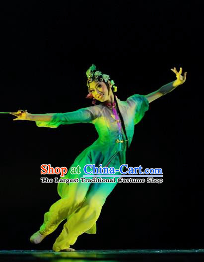 Chinese Traditional Beijing Opera Group Dance Costumes Classical Dance Stage Performance Dress for Women