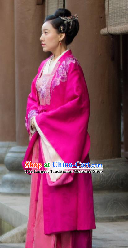 The Story of MingLan Chinese Ancient Song Dynasty Drama Aristocratic Concubine Historical Costumes for Women