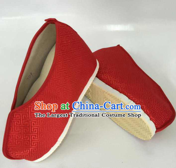 Traditional Chinese Shoes Ancient Princess Shoes Hanfu Wedding Shoes Opera Red Shoes for Women