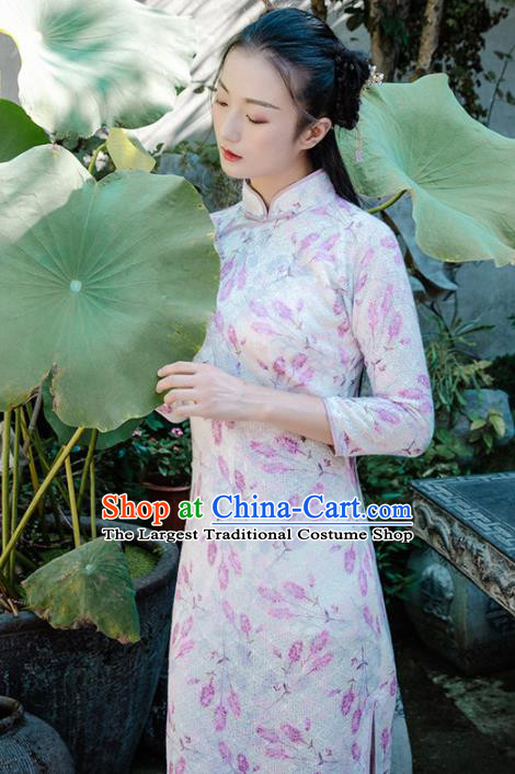 Chinese Traditional Costumes National Qipao Dress Classical Cheongsam for Women