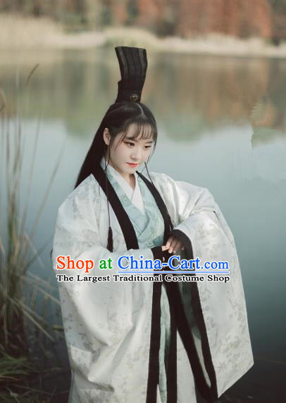 Chinese Ancient Han Dynasty Historical Costumes Traditional Hanfu Dress Complete Set for Women