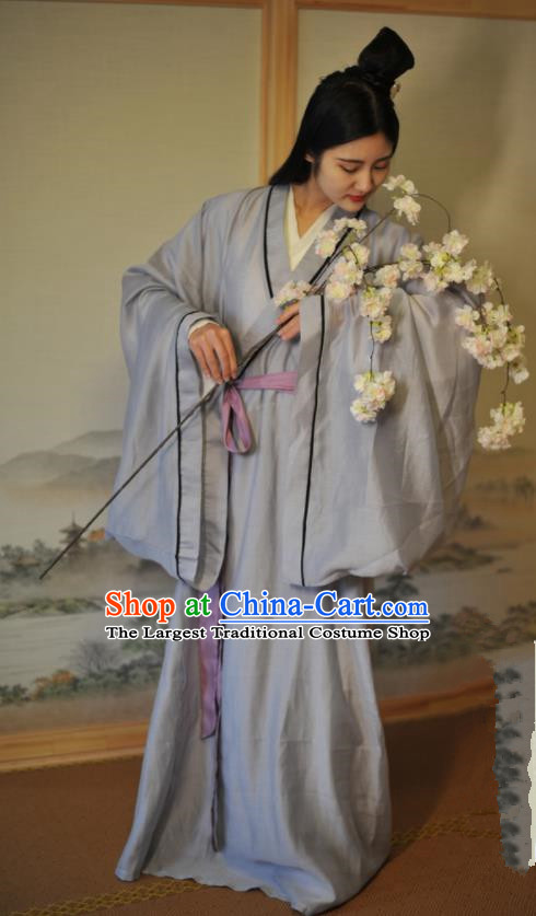 Traditional Chinese Han Dynasty Historical Costumes Ancient Aristocratic Lady Peri Hanfu Dress for Women