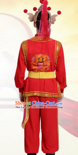 Chinese Traditional Folk Dance Costumes Ancient Beijing Opera Takefu Clothing for Men
