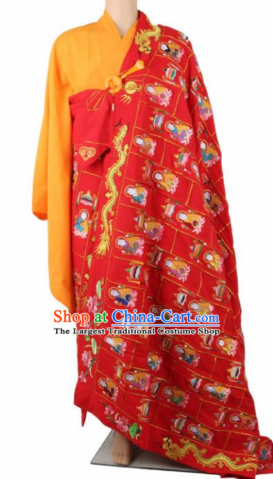 Chinese Traditional Buddhist Buddha Cassock Buddhism Dharma Assembly Monks Costumes for Men