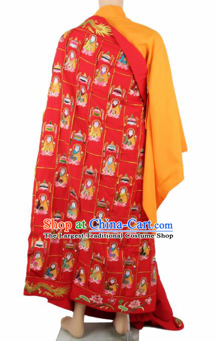 Chinese Traditional Buddhist Buddha Cassock Buddhism Dharma Assembly Monks Costumes for Men