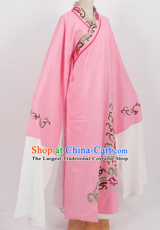 Professional Chinese Traditional Beijing Opera Niche Pink Robe Ancient Scholar Costume for Men