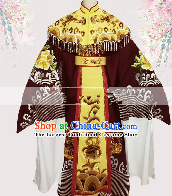 Professional Chinese Traditional Beijing Opera Queen Mother Dress Ancient Dowager Countess Costumes for Women