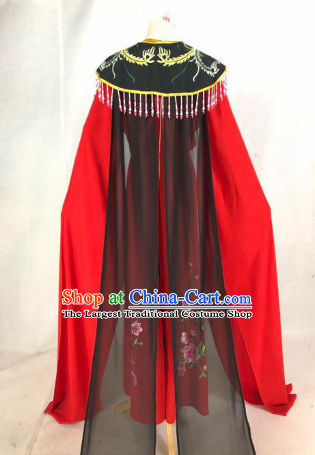 Chinese Traditional Peking Opera Actress Wang Xifeng Red Dress Ancient Court Queen Costume for Women