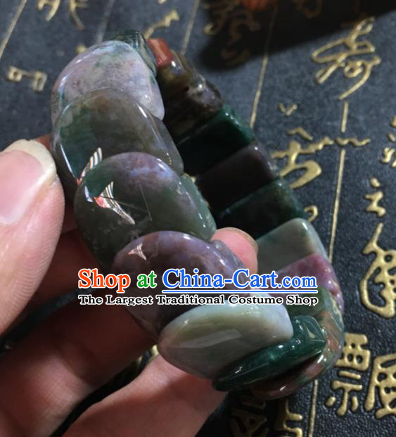 Chinese Traditional Hanfu Bangle Accessories Ancient Princess Jade Bracelet for Women