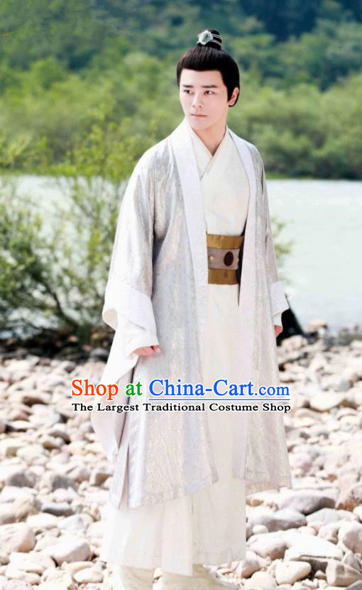 Traditional Chinese Ancient Drama Jia Feng Xu Huang Prince Su Yu Costumes Tang Dynasty Nobility Childe Hanfu Clothing for Men