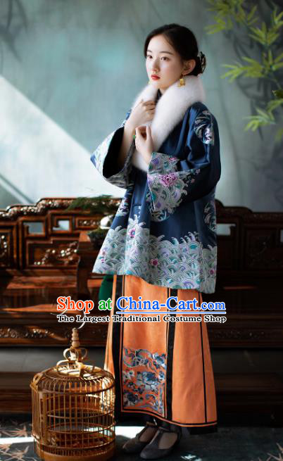 Traditional Chinese National Blouse and Qipao Dress Tang Suit Cheongsam Costume for Women
