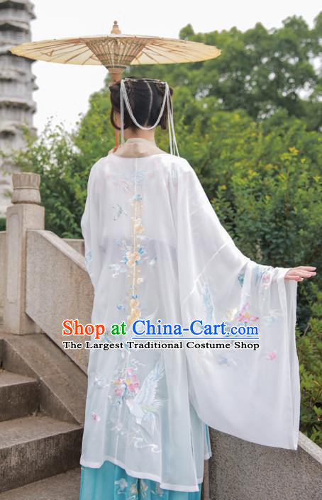 Traditional Chinese Song Dynasty Nobility Lady Hanfu Dress Ancient Royal Princess Historical Costumes for Women