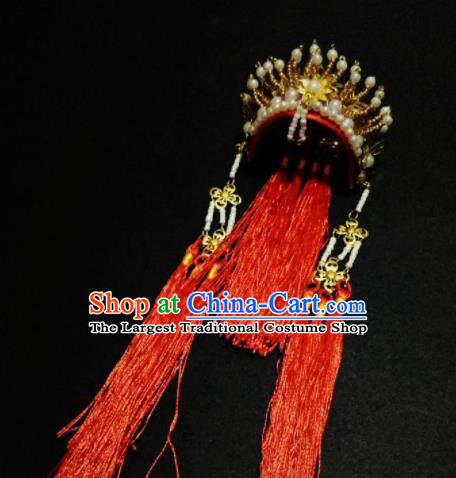 Traditional Chinese Handmade Beijing Opera Phoenix Coronet Ancient Princess Hairpins Hair Accessories for Women