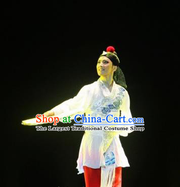 Chinese Traditional Classical Dance Outfits Beijing Opera Group Dance Costume for Men