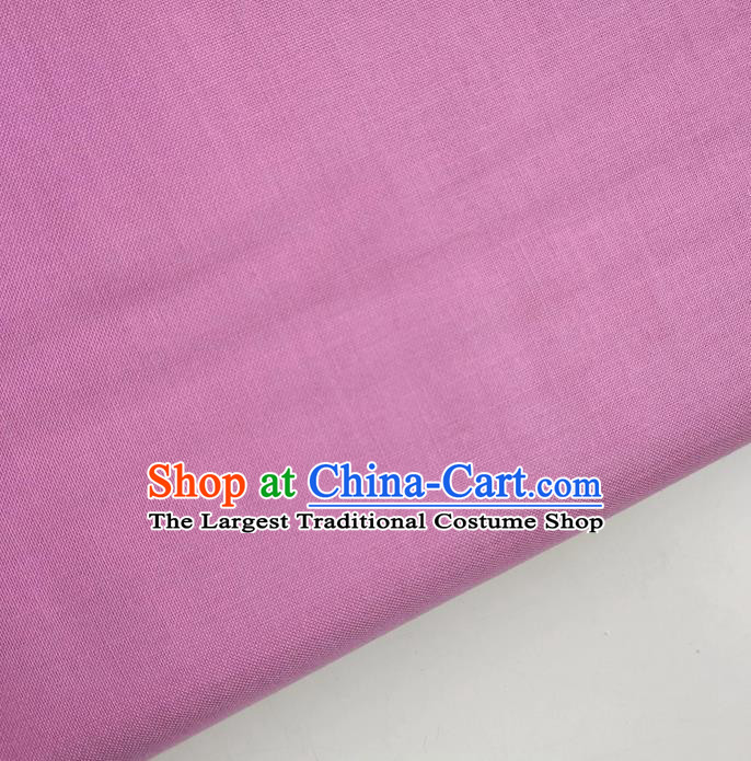 Traditional Chinese Pink Fabric Ancient Hanfu Cheongsam Cotton Cloth