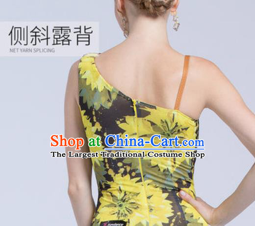 Professional Latin Dance Competition Black Tassel Dress Modern Dance International Rumba Dance Costume for Women