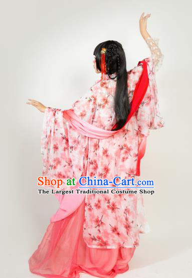 Ancient Chinese Tang Dynasty Nobility Lady Hanfu Dress Court Princess Historical Costumes for Women