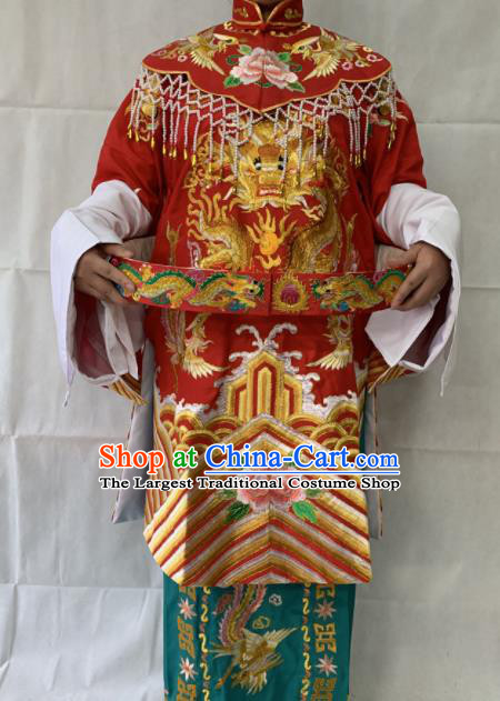 Chinese Beijing Opera Imperial Concubine Embroidered Dress Traditional Peking Opera Diva Costume for Women