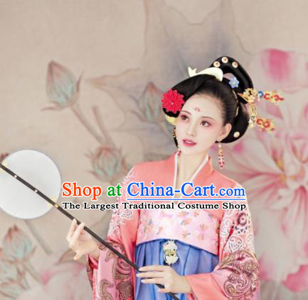 Ancient Chinese Imperial Consort Hanfu Dress Traditional Tang Dynasty Court Queen Historical Costumes for Women