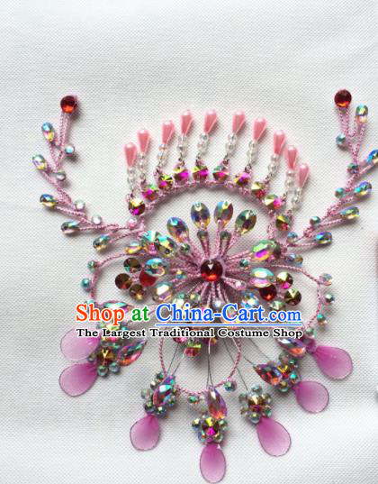 Chinese Beijing Opera Diva Phoenix Hairpins Traditional Peking Opera Hair Accessories for Women