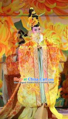 Chinese The Dream of Dongjing Song Dynasty Court Queen Dance Dress Stage Performance Costume for Women