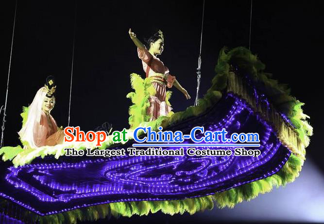 Chinese The Romantic Show of Tanhe Classical Dance Dress Stage Performance Costume for Women