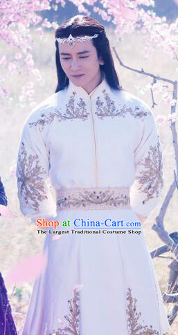 Ancient Chinese Drama Swordsman Chong Ming Hanfu Clothing Ever Night Traditional Tang Dynasty Prince Costumes for Men