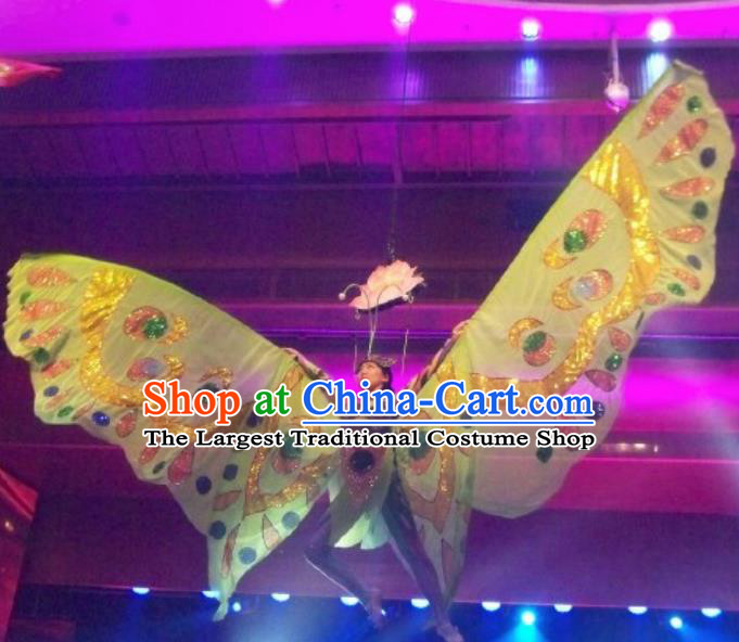 Chinese Back to Song Dynasty Classical Butterfly Dance Dress Stage Performance Costume for Women