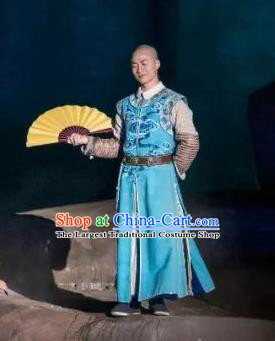 Chinese Peoformance In Panshan Mountain Qing Dynasty Emperor Qianlong Performance Dance Costume for Men