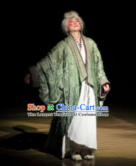 Chinese The Legend of Zhugeliang Three Kingdoms Period Dowager Countess Hanfu Dress Stage Performance Costume for Women